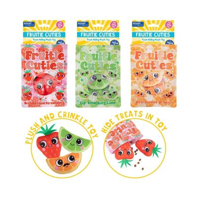 Smart Choice Fruity Cuties – Peluche cache-cache pour chien
