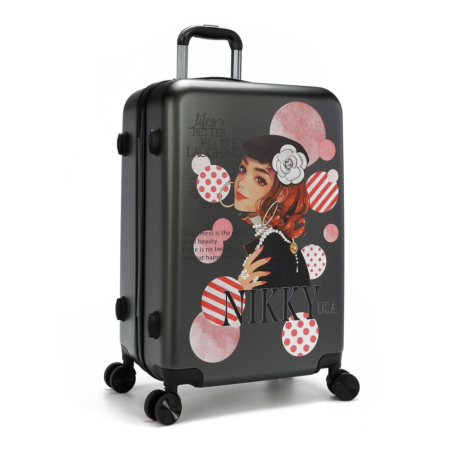 Buy wholesale SET OF 2 ABS PLASTIC SUITCASES BLIND FOR YOU