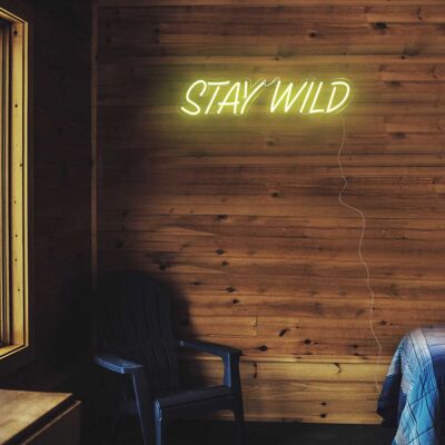 Stay wild 😈 45cm x 15 cm
