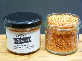 Sachet 1 KG Fleur de sel au Piment d'Espelette