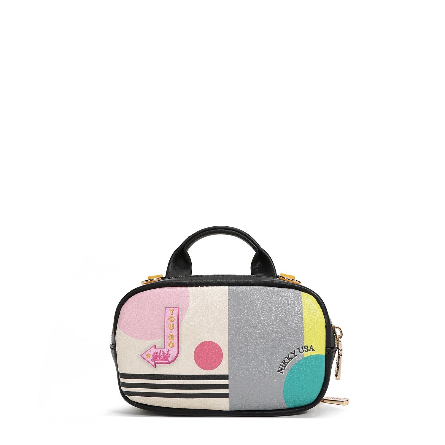 Buy wholesale Mini Boston Crossbody Bag with Double Zipper (Nikky