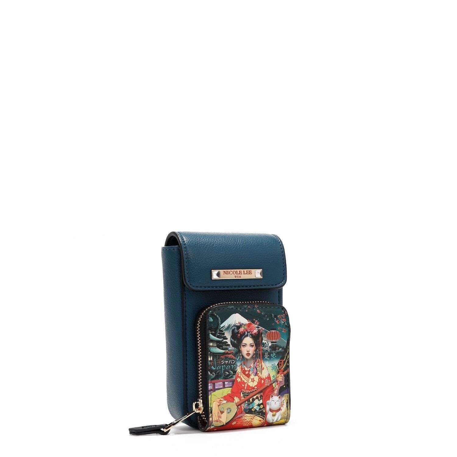 Buy wholesale Crossbody Phone Case with Flap (Akiko the Beauty)