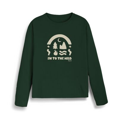 T-shirt à manches longues épais « In To The Wild »