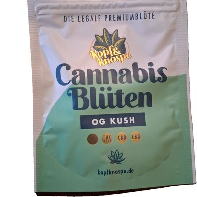 FLEUR DE CANNABIS CBD & CBG OG KUSH, 1g