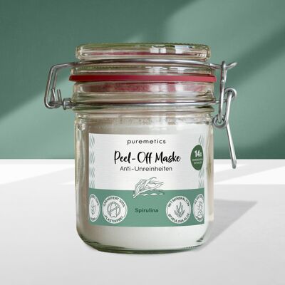 Masque Peel-Off 'Anti-Impuretés : Spiruline'