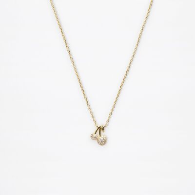 Collar de cerezas dulces