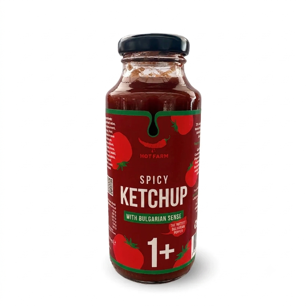 Spicy Ketchup with Bulgarian Sense Chilli Pepper