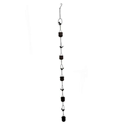 Rain chain, Bird, length 166 cm 47129