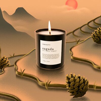 Sagada - Sustainable Coconut Oil Candle (300ml/30cl)