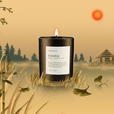 Siesta - Sustainable Coconut Oil Candle (300ml/30cl)