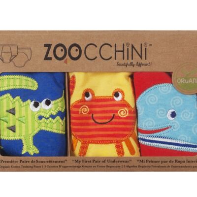 Pantalón de entrenamiento zoocchini niño Ocean - talla 2-3 años