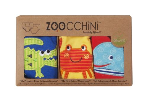 Zoocchini oefenbroekjes boy Ocean - maat 3-4 jaar