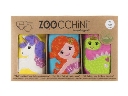 Zoocchini oefenbroekjes girl Fairy Tales - maat 3-4 jaar