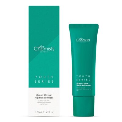 Crema idratante notturna al caviale verde 50 ml
