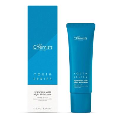 Crema idratante notturna all'acido ialuronico 1% 50 ml