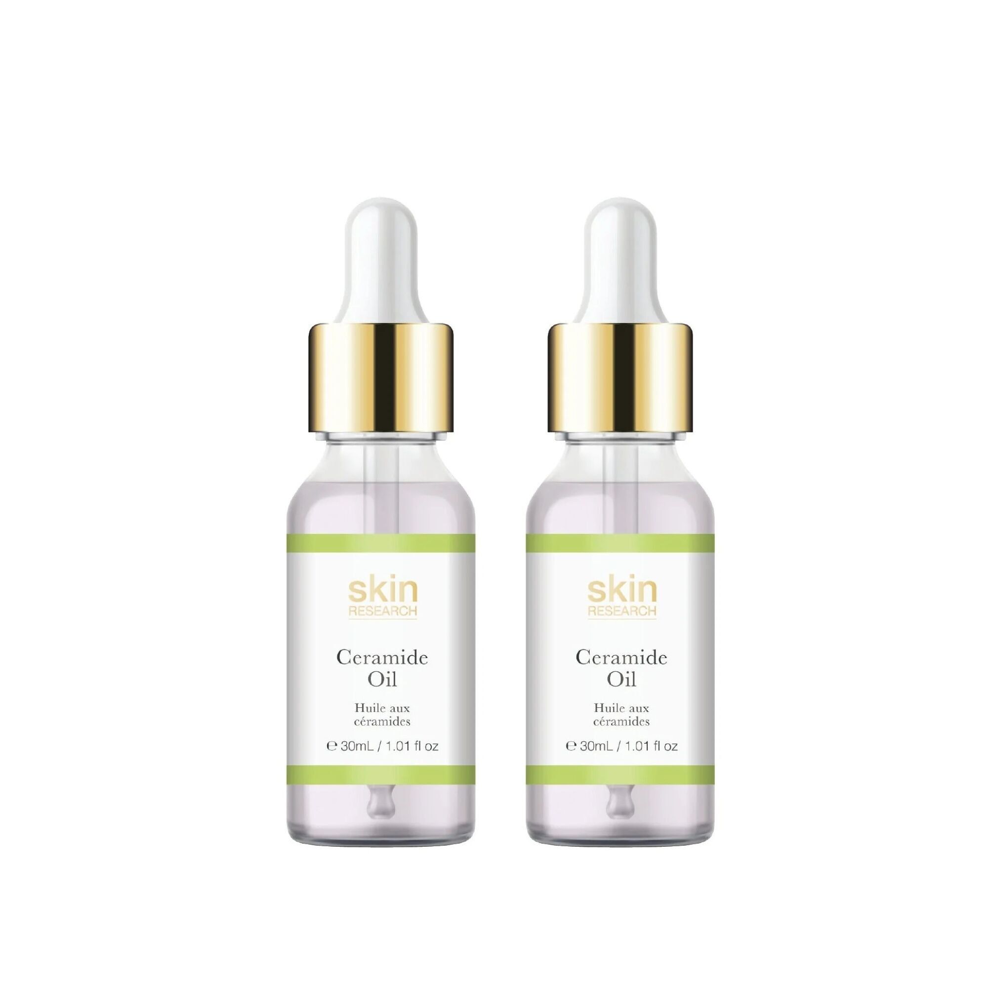 Skin Research Ceramide Oil 30 ml Confezione risparmio doppio