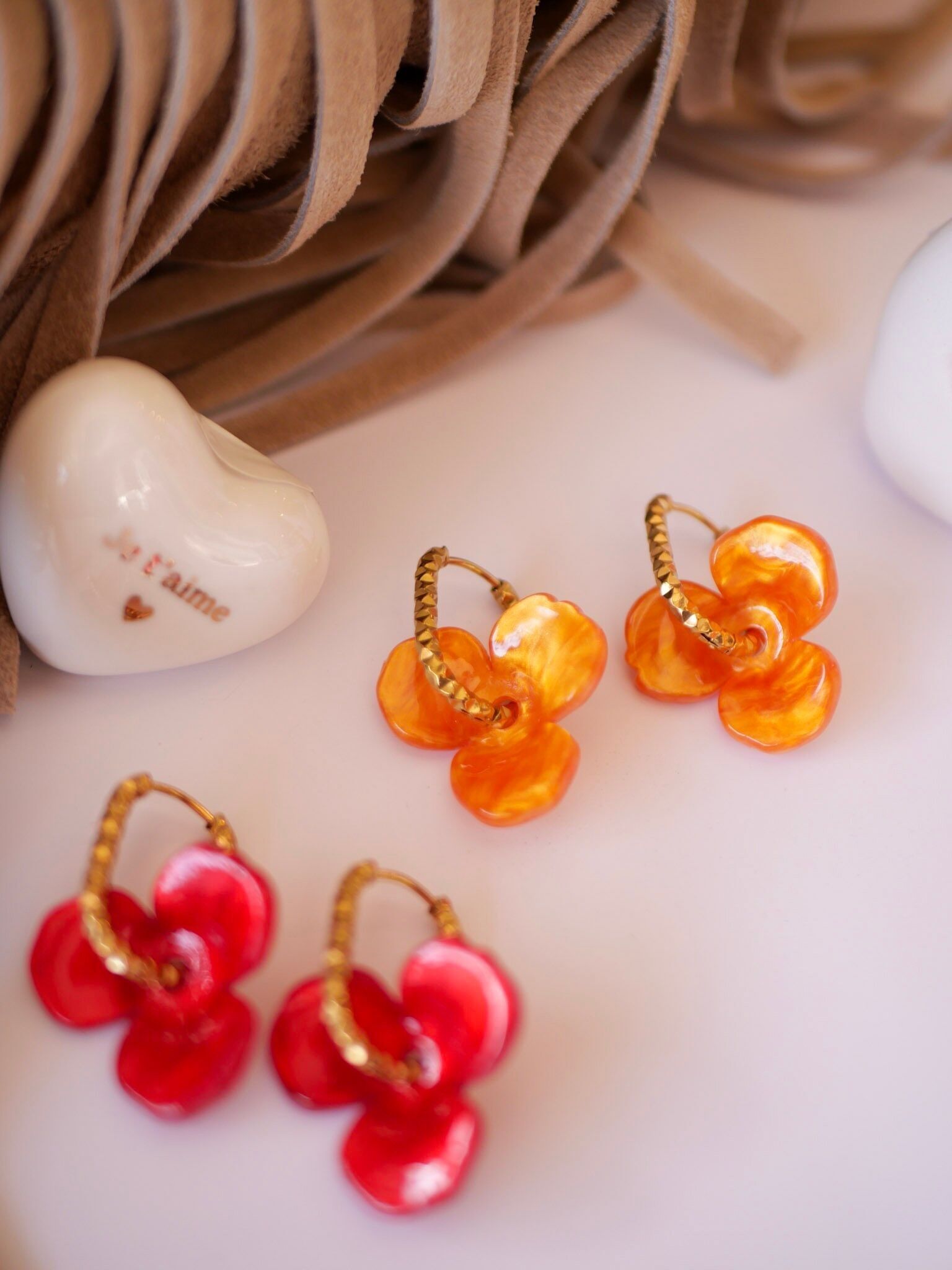 Azeria - Boucles d'oreilles Isia - Idée Cadeau - Fabrication française