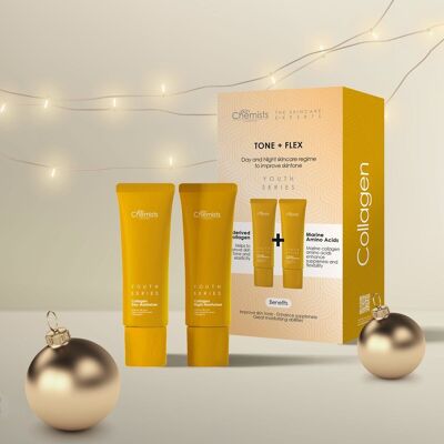 Kit tonico e flessibile al collagene della serie Youth