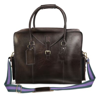 Markham Leather Travel Bag CHNUT