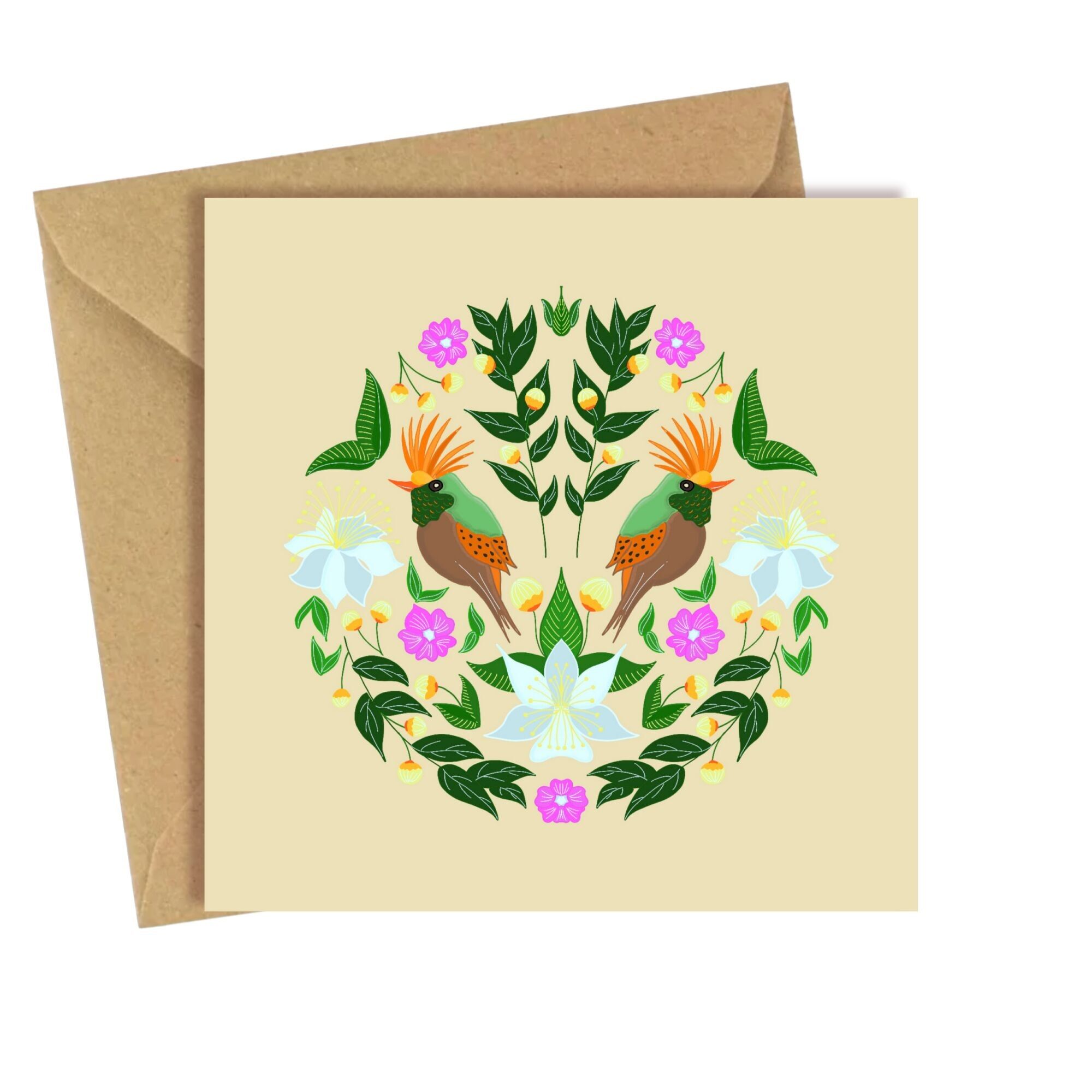 Coquette de Delattre - Carte carrée