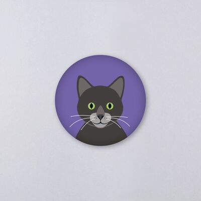 Magnet Gitte Cat purple