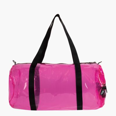 Transparent Pink Weekender