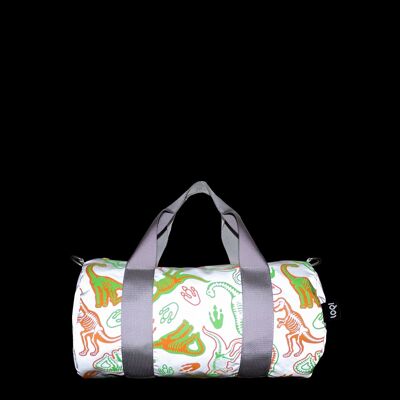 Bolso de fin de semana reflectante DINOSAUR Skeleton mediano