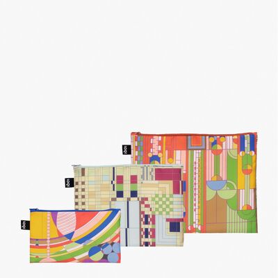 Bolsillos con cremallera reciclados de FRANK LLOYD WRIGHT