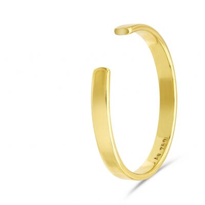 Goldring Damen, matt | Midi Ring, Boho Ring - glänzend / shiny