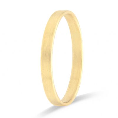 Minimalist Ring Gold Damen - matt / matt