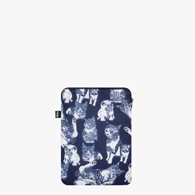 Funda para portátil reciclada con diseño de gatos RED POPPY BEE