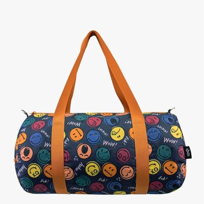 SMILEY Sac de week-end recyclé pour garçons et filles