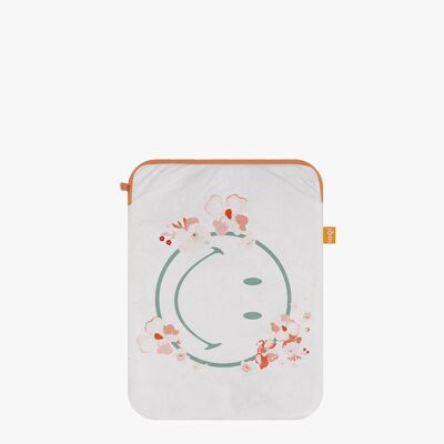 Funda para portátil Smiley Tyvek Blossom White