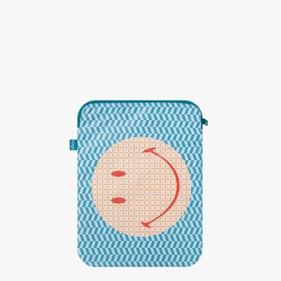 Funda para portátil geométrica SMILEY TYVEK