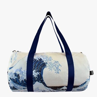 KATSUSHIKA HOKUSAI Wave Recycled Weekender