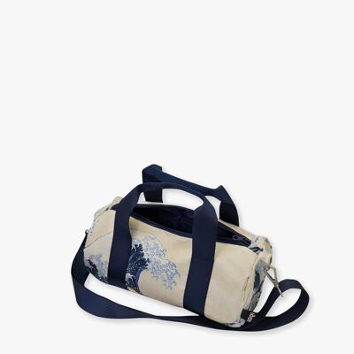 KATSUSHIKA HOKUSAI La Grande Vague Sac week-end moyen recyclé
