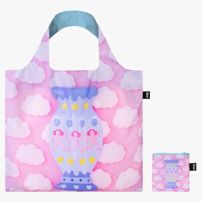 LOULOU JOAO El jarrón Bolsa reciclada