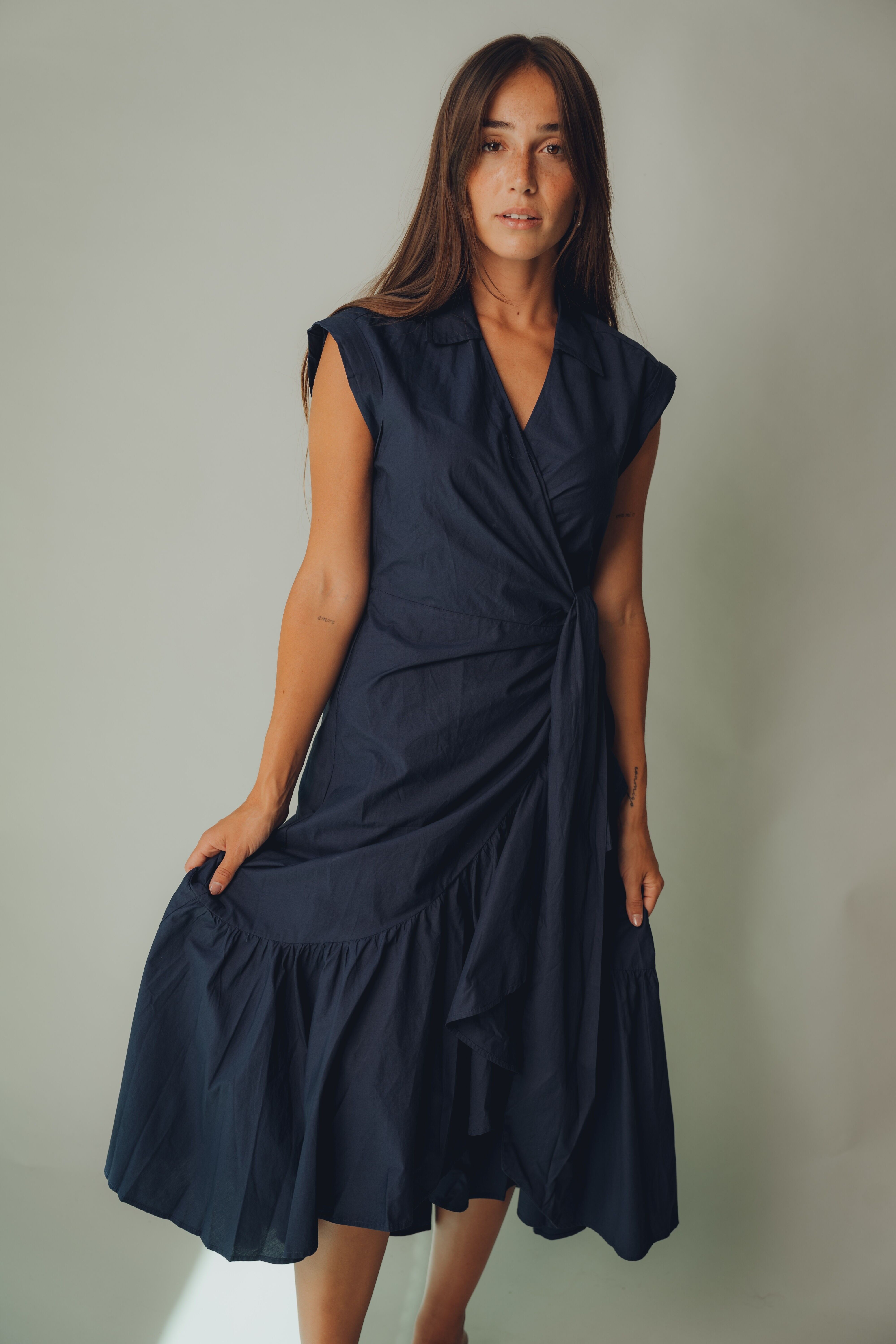 Robe Classico Bleue