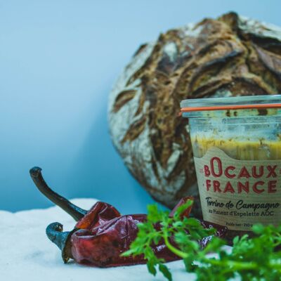 Espelette Pepper Terrine AOC – Slightly spicy (110 g / 210 g)