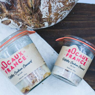 Pig & Duck Rillettes – Tender & tasty duo (110 g / 210 g)