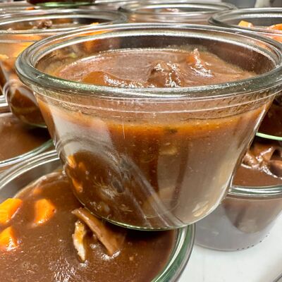 Sautéed Veal Forestier – Light sauce & woody aroma (250 g)