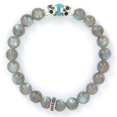 Head2Head - Labradorite et turquoise