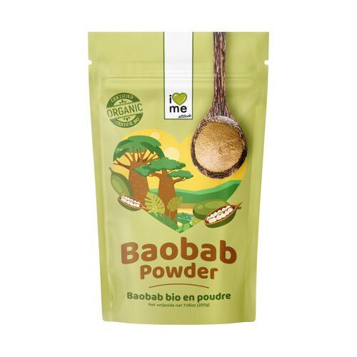 Baobab bio en poudre