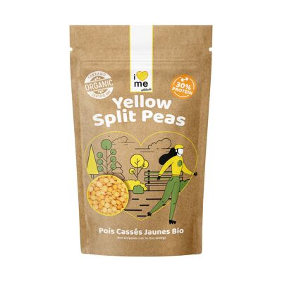 Organic yellow split peas