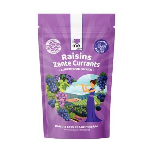 Raisins de Corinthe bio