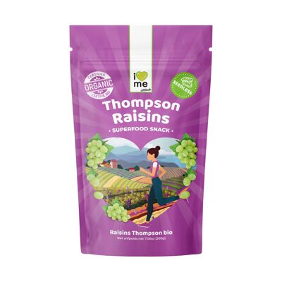 Uvas Thompson orgánicas