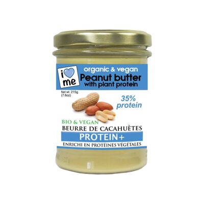 Beurre de Cacahuètes Protéiné Bio