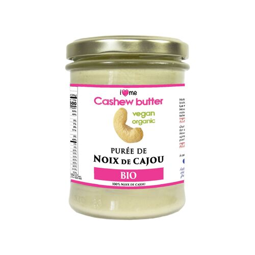 Purée de Noix de Cajou Bio