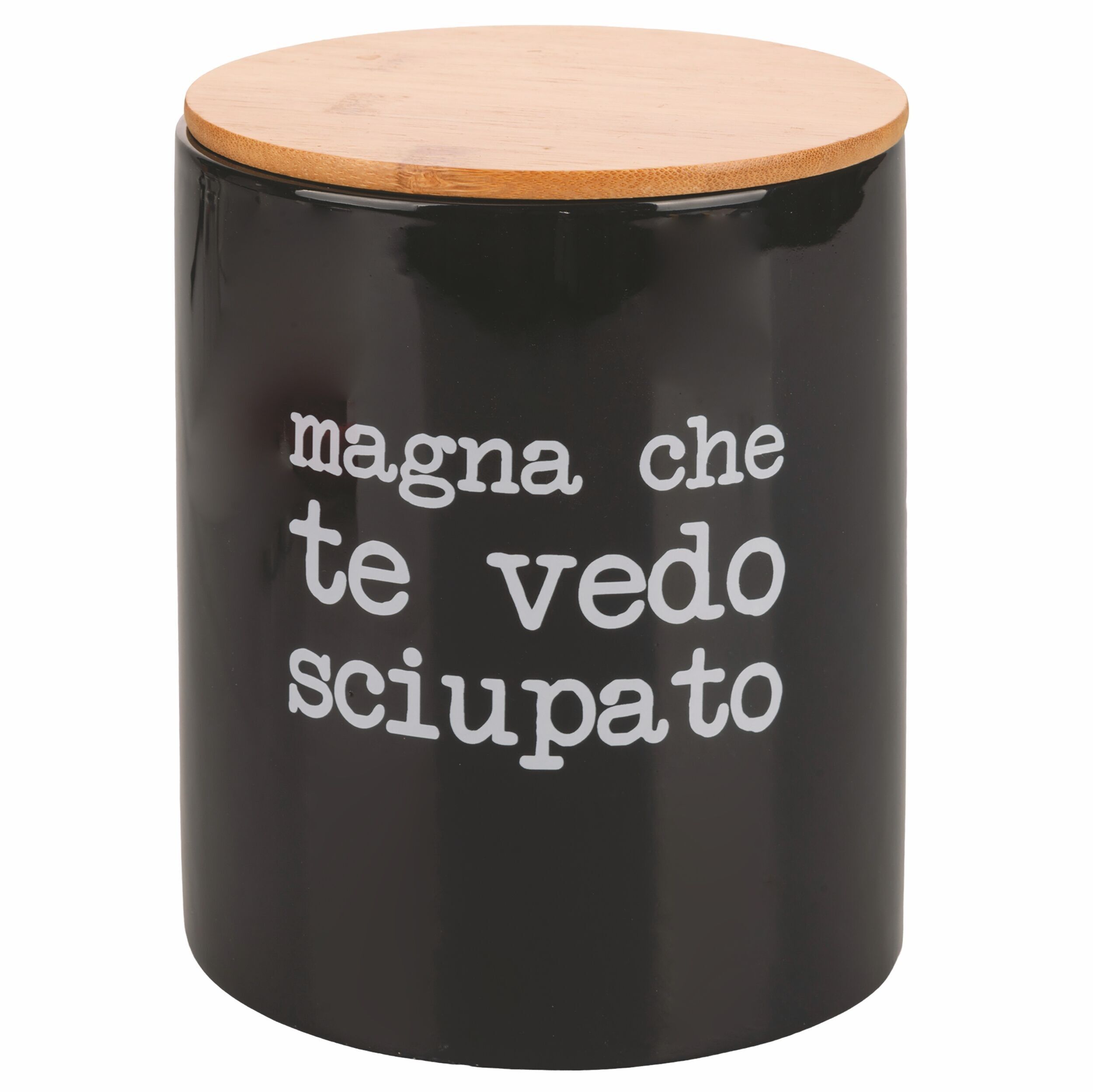 2 L Keksdose aus Keramik, Bambusdeckel, S.P.Q.und der Große König, der …