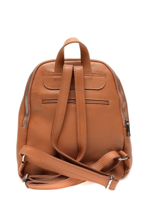 Anna Luchini-Backpack_COGNAC